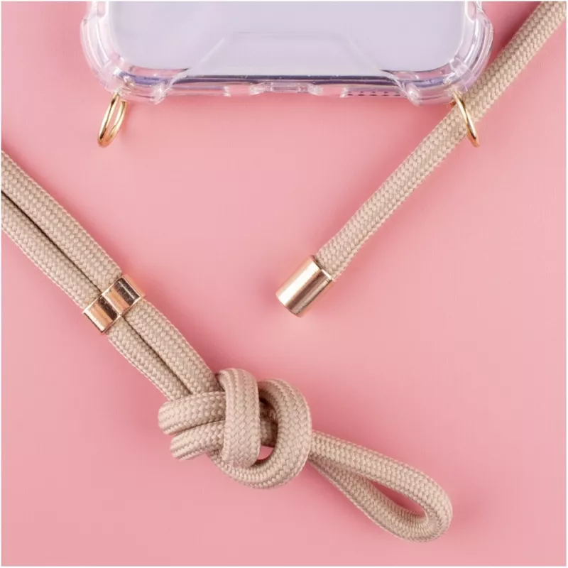Custodia a tracolla Lookabe loo007 oro nude per iPhone 7/8 Plus – custodia portatile per telefono con laccio
