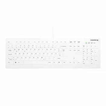 Contour Design Active Key Contour QuickClean tastiera medicale copertura rimovibile full-size con filo bianco DE C8112