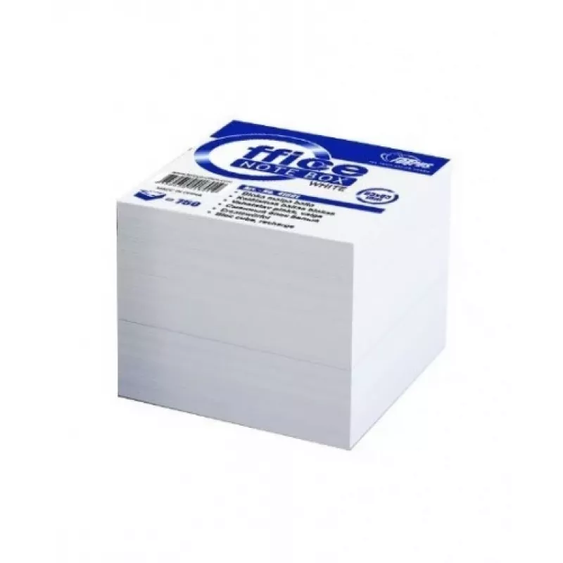 Distributore di foglietti per appunti Forpus FO41801 quadrato trasparente bianco