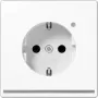 JUNG LS 1520-O WW LNW - tipo F - 1 modulo - 2P - bianco - termoplastica - corrente