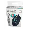Mouse gaming con filo Rebeltec SHARK — design ergonomico, sensore ottico