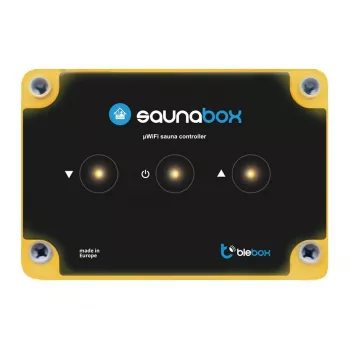 Controller per sauna bleBox saunaBox con connettività Bluetooth