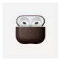 Custodia in pelle per AirPods Nomad V3 Rustic Brown — copertura protettiva in pelle per il case di ricarica AirPods