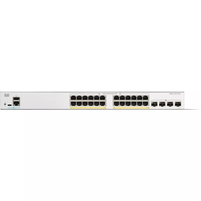 Switch managed Cisco Catalyst 1200-24FP-4X 24 Port GE Full PoE 4x10GE SFP+