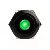 Pulsante a pressione DimasTech PD220 antivandalo 25 mm Blackline Dot RGB