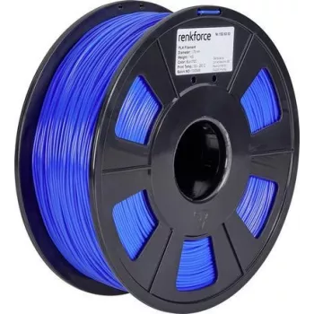 Materiale per stampa 3D Renkforce RF-4511194 acido polilattico (PLA) blu 1 kg (RF-4511194)