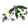 LEGO NINJAGO set 71845 Jet Mech di Lloyd — 1112 pezzi, 5 minifigure, ali mobili, altezza 240 mm