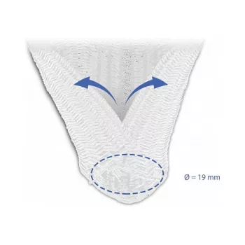 Guaina intrecciata DeLOCK 20810 5 m x 19 mm bianca