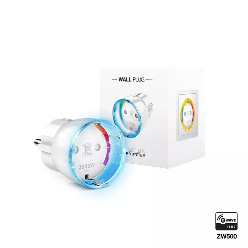 Fibaro FIBEFGWPF-102-5 adattatore di spina Tipo F bianco