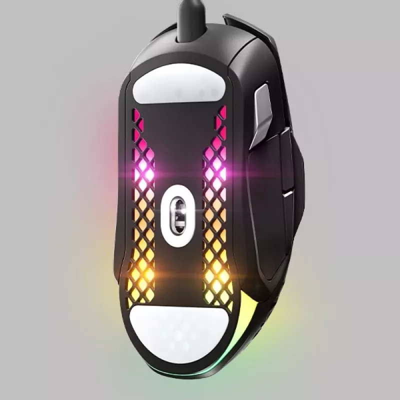 Steelseries Aerox 5 mouse per destrorsi USB Type-A ottico 18000 DPI
