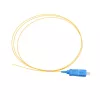 Pigtail SC/UPC PVC singlemode Extralink G.657.A1 FTTH 900 µm 1 m giallo