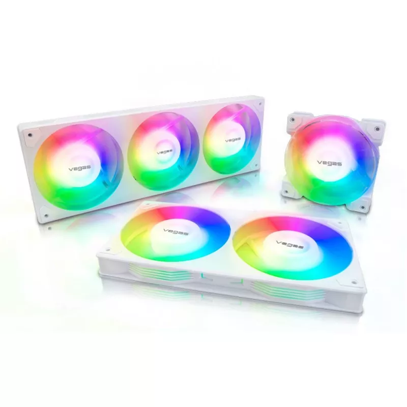 AKASA VEGAS A12 ventola case ARGB 120mm - bianco