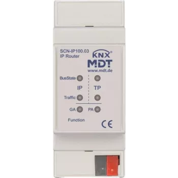 MDT SCN-IP100.03 router IP con funzione e-mail e server orario 2TE REG - router - TCP/IP