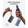 Powerbank 545 NANO 30W 10000mAh con cavo USB-C integrato, nero