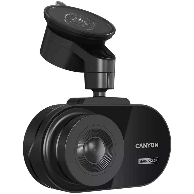 Canyon Dashcam DVR25 WQHD/2.5k/WiFi/App/scheda SD nero retail