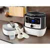 Pentola a pressione elettrica Rommelsbacher MD 1000 – 4 l, 1000 W, 14 programmi, bianco/nero