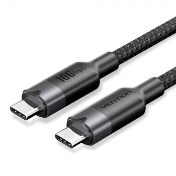 Vention cavo da USB-C a C USB 3.2 5A 10Gbps 1 m BK