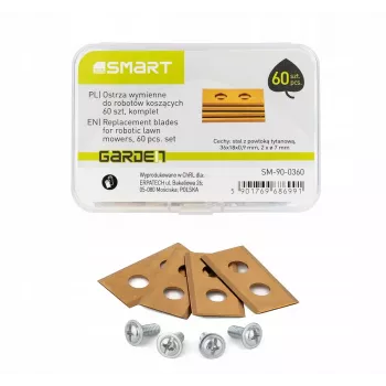 Lame di ricambio per robot tagliaerba Smart Set con 60 pezzi