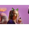 Kraken Kitty V2 - nero, headset gaming, orecchie Kitty, illuminazione reattiva allo streaming, microfono cardioide HyperClear, driver TriForce da 40 mm, microfono integrato nei padiglioni, Razer Chroma RGB (orecchie e padiglioni), Surround Sound: disponibile solo con