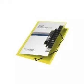 Elba Eckspanner Polyvision verde per documenti DIN A4, modello 480034