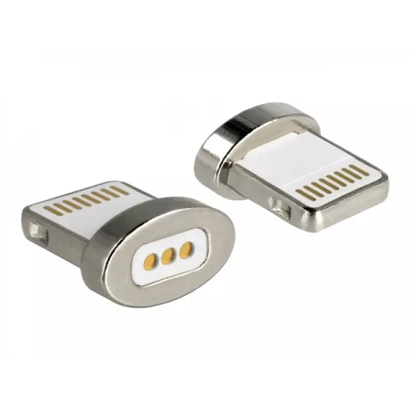 DeLOCK - adattatore Lightning - magnetico su Lightning (M) - per Apple iPad/iPhone/iPod (Lightning) (65928)
