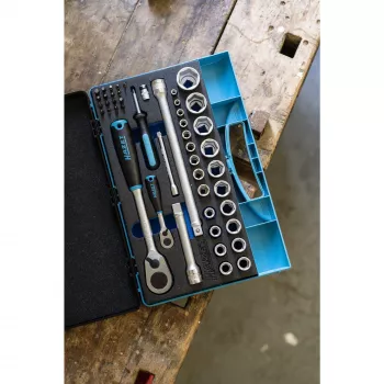 Set di chiavi a bussola HAZET 953HP 47 pz.