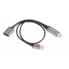 Adattatore HDMI(M)-DisplayPort(F) 4K 20 AD-HD-DP-0
