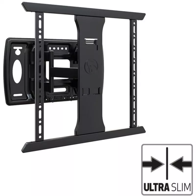 HAGOR BrackIT TnT - set di montaggio (supporto) - completamente orientabile - per schermo piatto - nero - dimensione schermo: 101,6-165,1 cm (40-65) - montaggio a parete