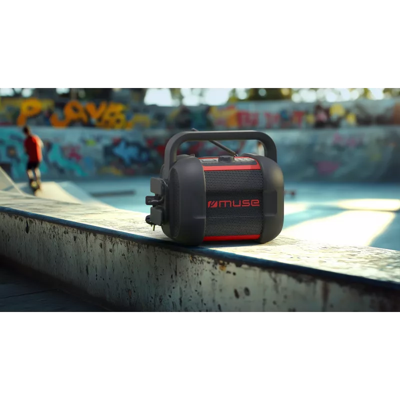Radio Bluetooth portatile Muse M-968 BTR — 40 W, NFC, batteria ricaricabile