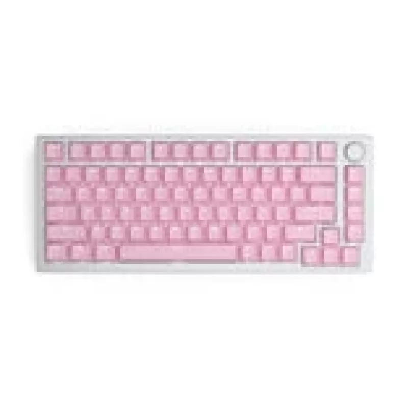 Set base Glorious PC Gaming Race GMMK ABS Doubleshot V2 UK - rosa (GLO-KC-ABS-UKKIT-P)