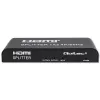 Qoltec 51797 Splitter HDMI attivo 2 x HDMI 4K x 2K | 6 Gb/s | 60 Hz