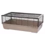 Gabbia per roditori INTER ZOO Bernie moka 100 x 54 x 39 cm metallo, moka