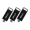 PNY Elite 128 GB USB-C 3.2 Gen 1 chiavetta USB, confezione da 3 (Retail)