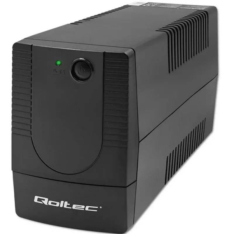 Qoltec 53772 UPS (gruppo di continuità) line-interactive 0,65 kVA 360 W 1 uscita AC