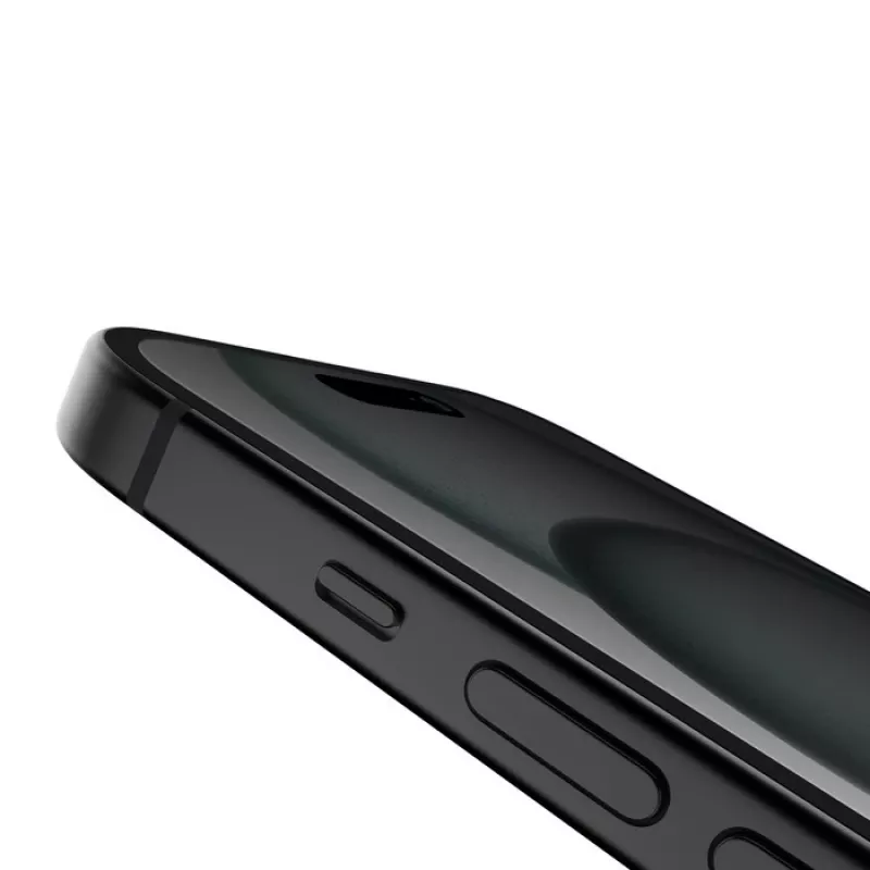 Protezione schermo Belkin ScreenForce per iPhone 16 vetro temperato privacy