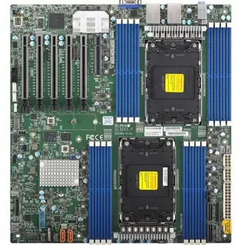 Supermicro - MBD-X13DAI-T-B - scheda madre - E-ATX - DDR5 DIMM SATA 6 GB/s grafica LAN USB 3.2 USB 3.0 USB 3.0 VGA PCI-Express