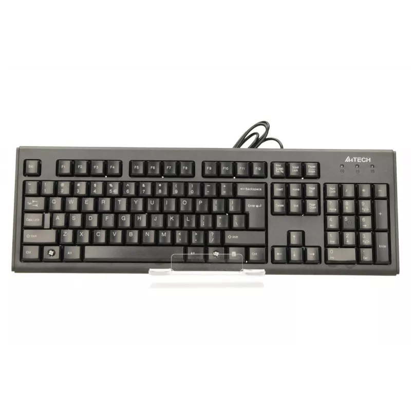 Tastiera A4Tech KR-83 USB nera