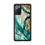 Custodia protettiva iKins per Samsung Galaxy Note 20 — design Aqua Agate