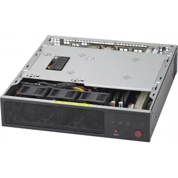Super Micro Supermicro SC101F - Ultra Small Form Factor - Mini-ITX - senza alimentatore - nero (CSE-101F)
