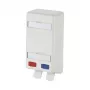METZ CONNECT BTR E-DAT modul 8/8(8) APF - scatola di installazione interfaccia di rete - bianco puro - 2 porte (1309150102-E)