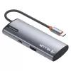 Hub USB-C Tellur TLL321061 con PD 3.0 100W, uscita HDMI e 3× porte USB 3.0