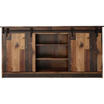 Cassettiera 160x80x35 GRANERO vecchio legno