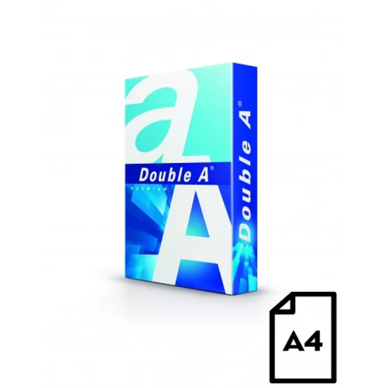 Carta Double A (categoria A), A4, 80g, 500 fogli