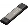 TeamGroup X2 MAX chiavetta USB dual USB-A/USB-C da 1 TB, USB 3.2 Gen 2, titanio/nera