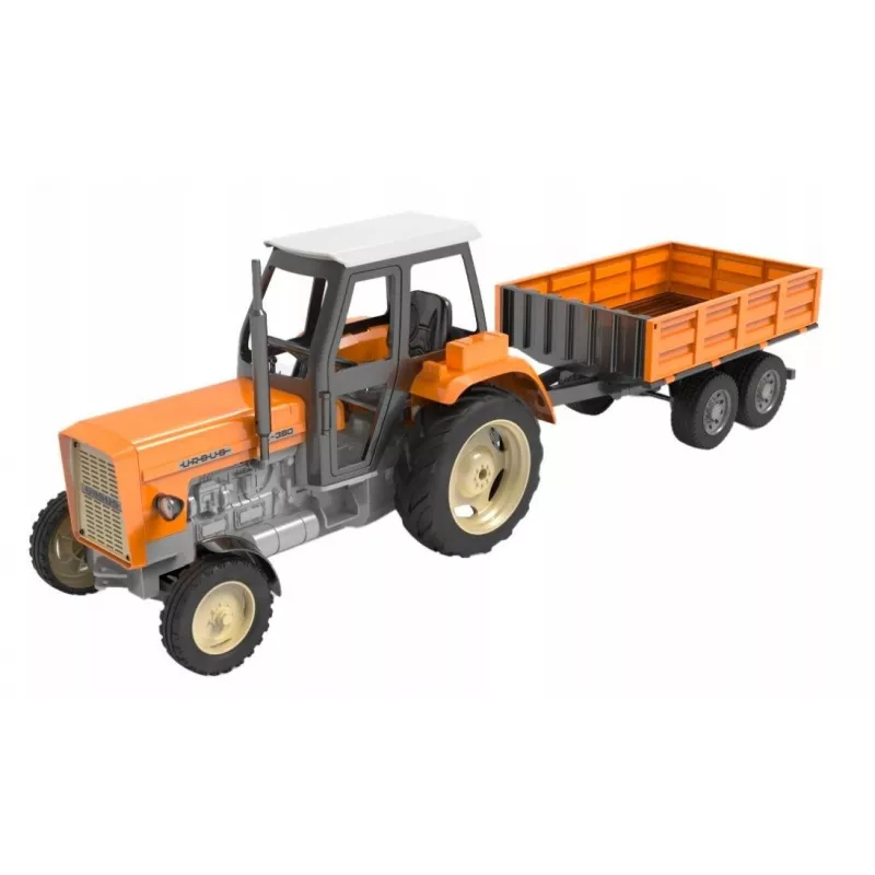 Double Eagle trattore Ursus C-360 con rimorchio