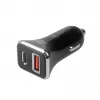 Caricabatterie universale da auto USB a+c Qc Tb ASTBXLU2USBACQC