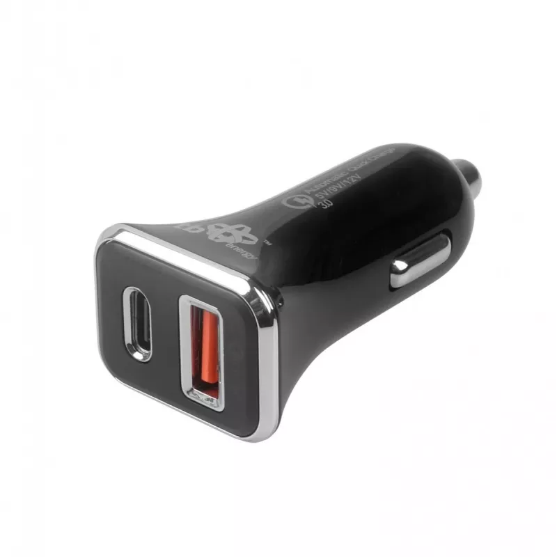 Caricabatterie universale da auto USB a+c Qc Tb ASTBXLU2USBACQC