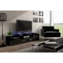 Mobile TV Cama EVORA 200 nero/nero lucido