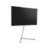 Supporto TV con base a V cromato