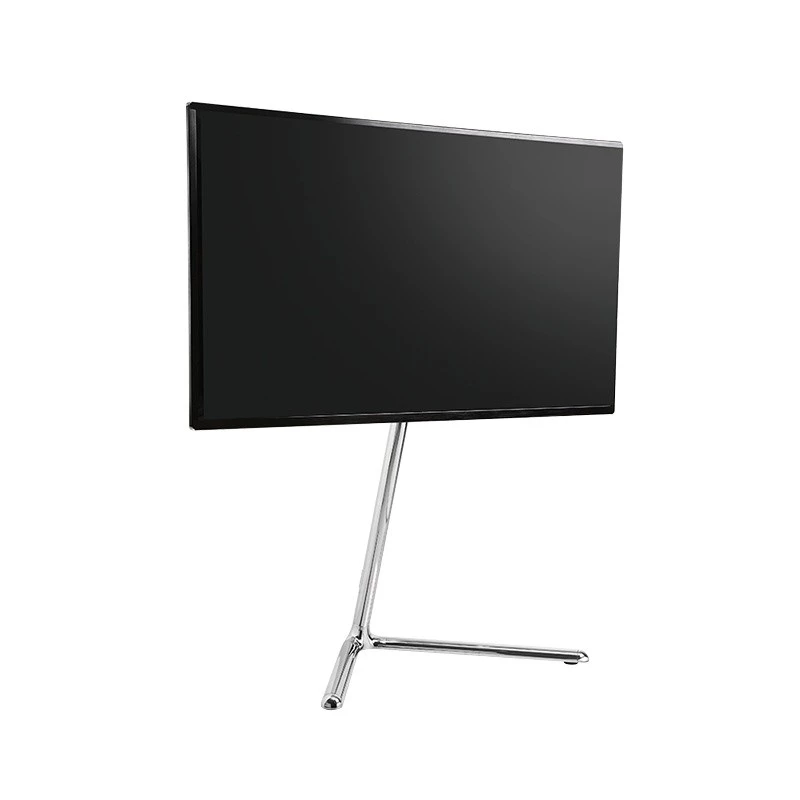 Supporto TV con base a V cromato